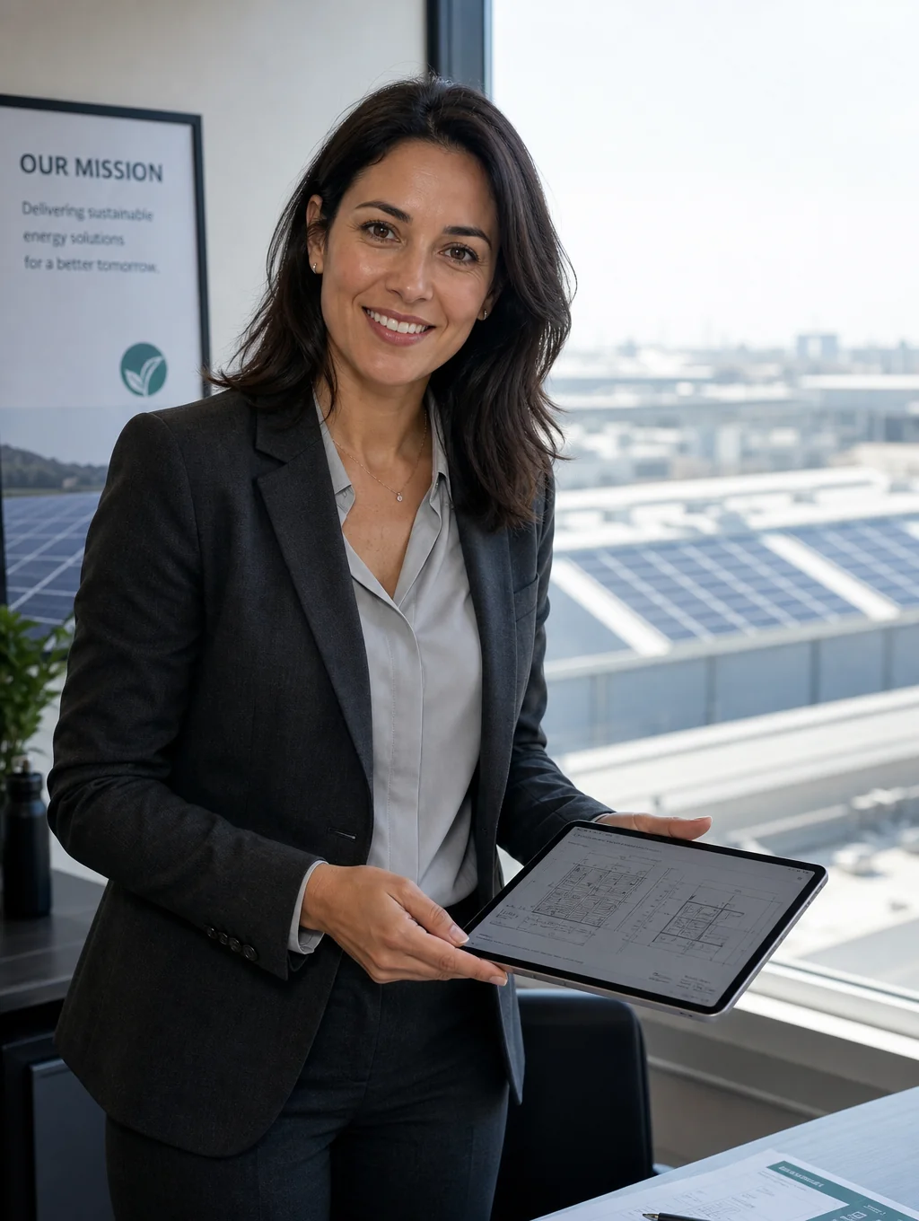 Portrait of Sofia Rossi, Head of Compliance at PROTEGA